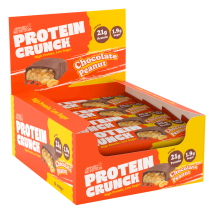Protein Crunch Bar (12x62g) Chocolat Peanut Barres Protéinées
