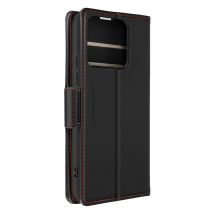 Étui Pour Xiaomi 14 Portefeuille Anti-rfid Clapet Support Horizontal Noir Caseme