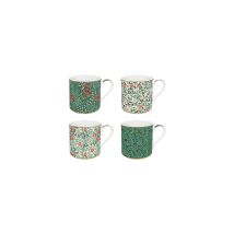 Coffret 4 Mugs Floral Fantasy Design Floral Élégant - Easy Life