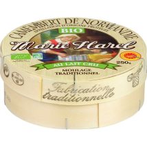 Marie Harel - Fromage Camembert Bio Lait Cru Aop Marie Harel - La Boîte De 250g