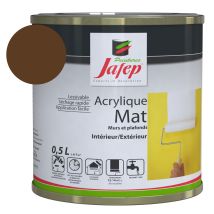 Peinture Acrylique Mate Chocolat Jafep 0,5l 0,5 L