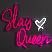 Lampe - The Concept Factory - Slay Queen - Led - Effet Néon - Rose