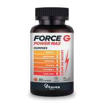 Complément Alimentaire Energie Coup De Boost Force G Power Max Ginseng Gingembre Guarana Taurine Vitamine C Café Vert Cola Vitavea
