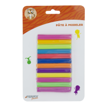 Pâte À Modeler 12 Bâtons Couleur Ferry