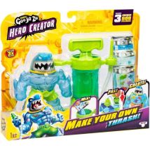 Figurine Hero Creator Thrash 11cm - Heroes Of Goo Jit Zu - Kit De Création De Texture Personnalisée