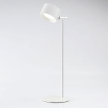 Lampe Magnétique Halterrego 2-en-1 : Lampe De Bureau / Lampe Amovible , Couleur Blanche