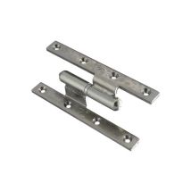 Paumelle Picarde Coudée Acier Brut 190x80x100mm Faure Et Fils