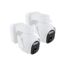 Caméras Extérieures - Dio Connected Home - Lot De 2 - Rotatives - Batterie - 3mp