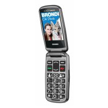 Brondi Brondisicuropl Téléphone Portable 7,11 Cm (2.8") 82 G Noir Appareil-photo De Téléphone