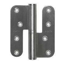 Paumelle Réglable Dimension 100x86mm Inox Brossé Droite Argenta – 31008644