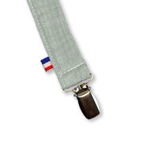 Attache Tétine En Coton Bio Teddy Vert