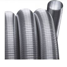 Flexible De Tubage Double Paroi - Modèle Flex Lisse 316 - Ø100mm - Intérieur Et Extérieur - Épaisseur 0,10mm - 7m