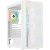 Boitier Pc - Apollo Argb - Sans Alimentation - Moyen Tour - Format Atx - Blanc