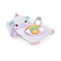Tapis D'éveil Bright Stars Licorne - Taille Xl - Avec Coussin De Maint