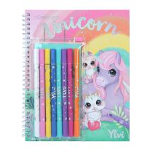 Depesche Ylvi Cahier De Coloriage Avec Feutres