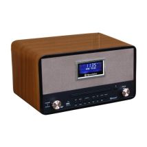 Roadstar Hra1782dbt Radio Portable Personnel Numérique Bois