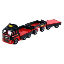 Camion Mammoet Toys Cavallino Avec Double Remorque - Échelle 1:16 Pour Enfants