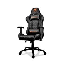 Cougar Armor One Siège De Jeu Sur Pc Siège Rembourré Noir
