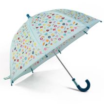 Parapluie Enfant Flowers Light Blue