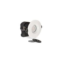 Spot Led Encastrable Ac220/240v 7w 650lm 60° Ø87mm Etanche Ip65 Ik08 - Cct (2700k- 4000k) Perçage Ø67 Mm