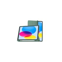 Housse Folio Mw Slimskin Pour Ipad 10,9 Vert Avec Support Rabat