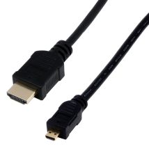 Mcl Mc386-2m Câble Hdmi Hdmi Type A (standard) Hdmi Type D (micro) Noir