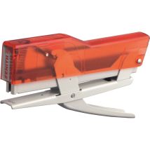 Pince Agrafeuse Sous Coque Pegbordeable 591 'fun' N°10 Coloris Rouge Translucide Zenith