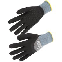 Gants De Manutention En Polyamide Enduit 3/4 - Picots Nitrile - T.7 - Singer - Nymfit0107