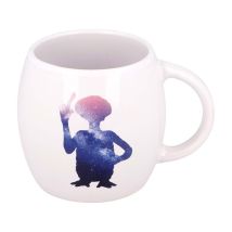 Mug Céramique 380ml Avec Coffret Cadeau Extraterrestre Galactique Blanc E.t.