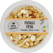 Salade Fusilli Feta Tomates Olives Carrefour Bon Appetit !