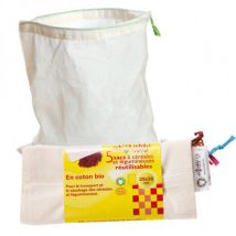 Sacs Reutilisables Coton 20x28 S