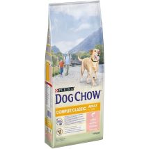 Croquettes Purina Dog Chow Chien Complet Classic Saumon 14 Kg