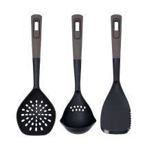 Ustensiles De Cuisine Bidasoa Mia Gris Plastique (3 Pièces)