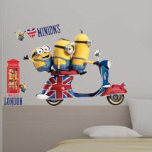 Stickers Geant Vespa Les Minions