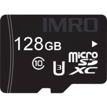 Imro Microsdxc 10/128gb Uhs-3 Adp Memory Card 128 Go Classe 10
