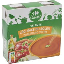 Soupe Velouté Légumes Du Soleil Carrefour Classic'