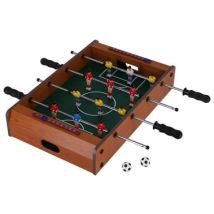 Table De Football En Bois Small 48,5x30,5x5,9 Cm - Parfait Pour Les Enfants