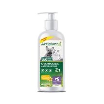 Actiplant Shampooing Anti Parasitaire 2 En 1 Vanille Pour Chien Et Chat 250 Ml
