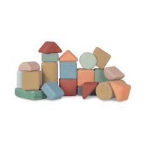 Korko - Set De 2 Coffrets De 20 Blocs De Construction En Liège Pour Tout-petits - Dès 18 Mois