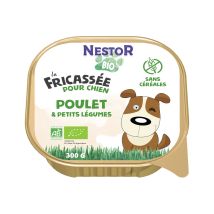 Pâtée Pour Chiens Volaille Et Légumes Bio