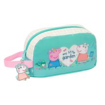 Sac Glacière Goûter Peppa Pig Pretty Flowers Jaune Menthe 21,5 X 12 X 6,5 Cm