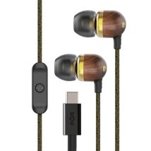 House Of Marley Smile Jamaica Auricolari In-ear Con Filo Usb-c Driver 9.2mm Microfono Integrato Cavo Anti-groviglio