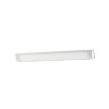 Plafonnier Led Batten Intégré Plastique Blanc 150x7,5cm Fan Europe Intec