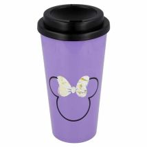 Verre Avec Couvercle Minnie Mouse 01049 (520 Ml)