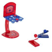 Jeu De Basket De Bureau - Mister Gadget - Avec Lanceurs - Rouge Et Noir