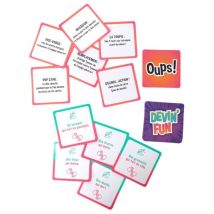 Jeu De Cartes - Jeux 2 Momes - Devin' Fun - Éducatif - Amusant - Multicolore
