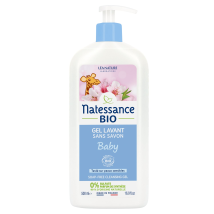 Gel Douche Bébé Sans Savon Bio Natessance