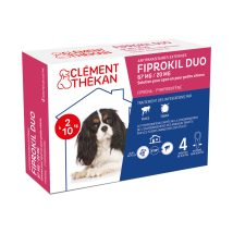 Soin Anti-Puces Anti-Tiques Chien 2-10kg CLEMENT THEKAN