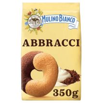Mulino Bianco - Biscuits Abbracci Au Cacao Et À La Crème Mulino Bianco - Le Paquet De 350g