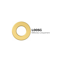 Collerette Ronde Fixe Or Pour Lecco - Solum - L005g